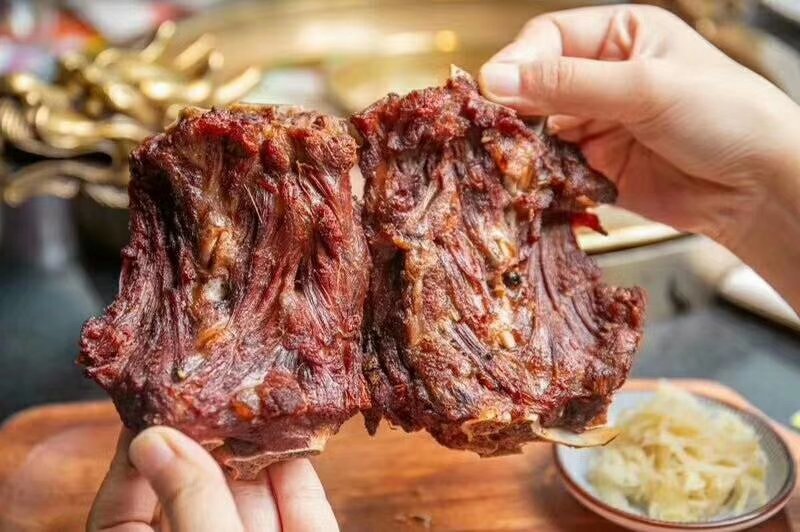宏宝羊蝎子，肉多，做羊蝎子锅
