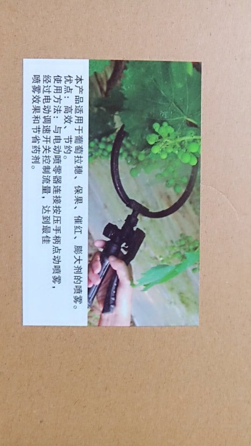 葡萄专用喷枪连接电动喷雾器喷雾效果特好厂家直销