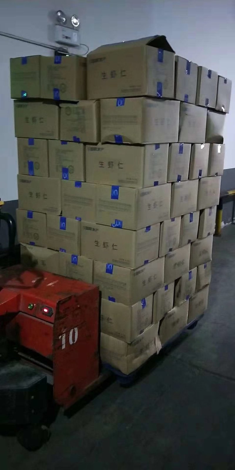 段节虾仁到货了