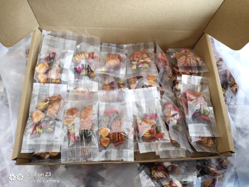 广西桂林低温冻干罗汉果芯茶