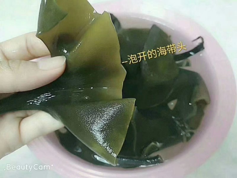 福建霞浦海带头干货厚特级短海带头干货无沙海带根