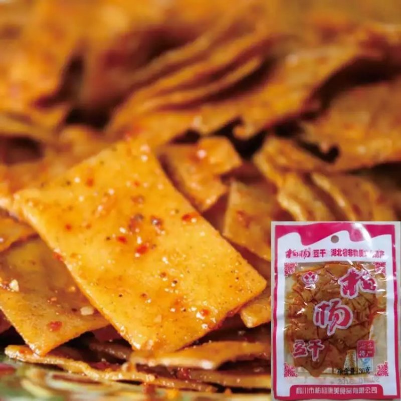 康美牌柏杨豆干30袋/份湖北恩施利川特产白杨豆干正宗柏杨