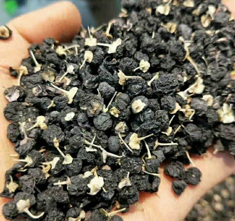 黑枸杞一罐500g甘肃玉门花海黑枸杞甘肃价格便宜批发
