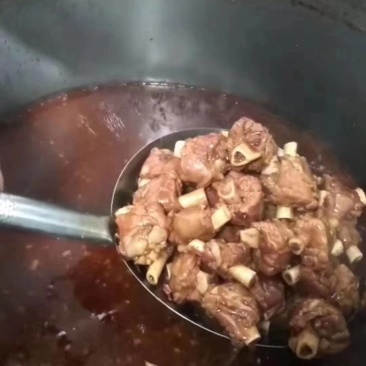 羔羊后腱段，中餐加特色，肉多，筋肉结合