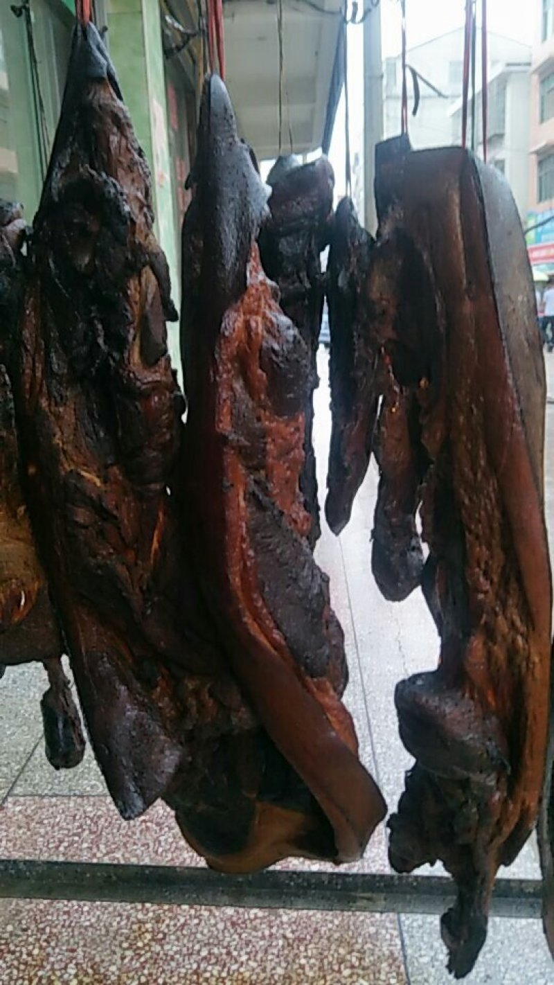 湖南新化龙湾特产，龙湾腊肉