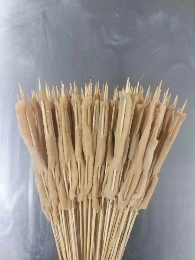 铁板鸭肠串