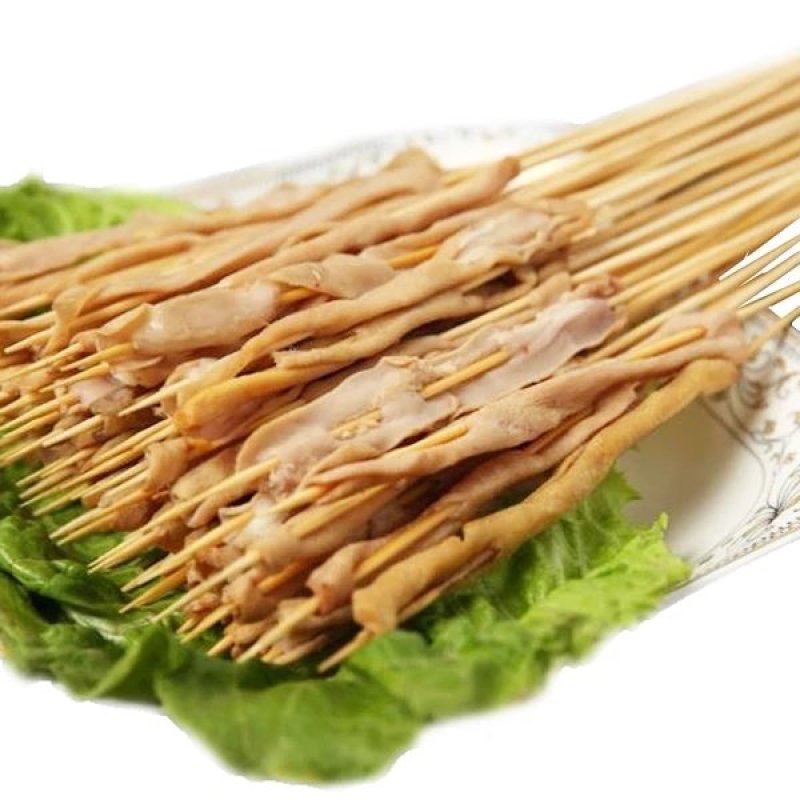 铁板鸭肠串