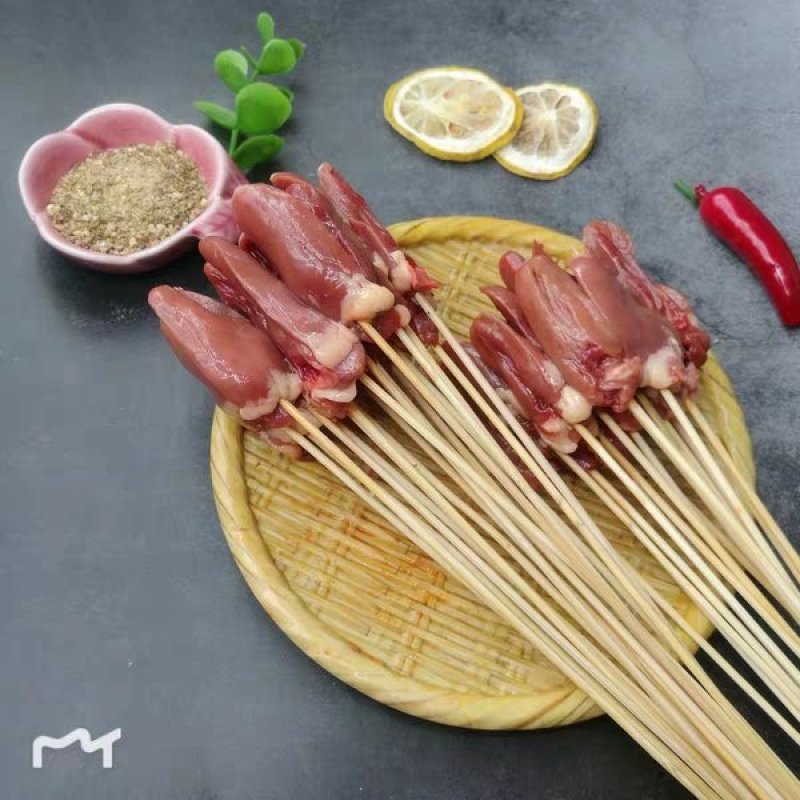 鸡心小串油炸串