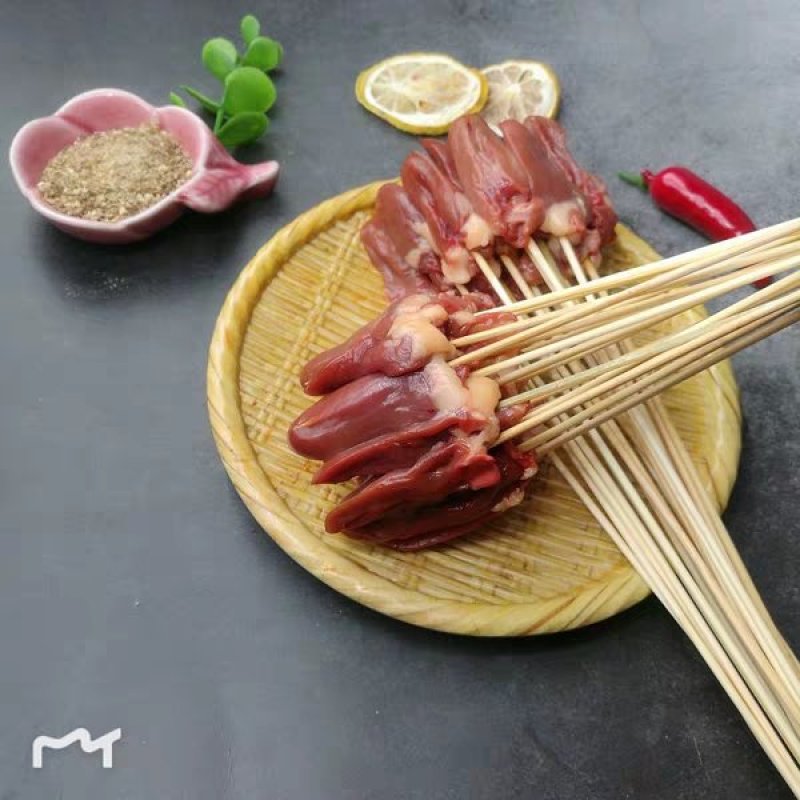 鸡心小串油炸串