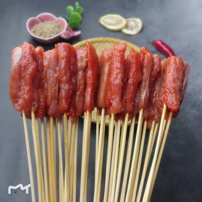 鸭肉小串铁板小串