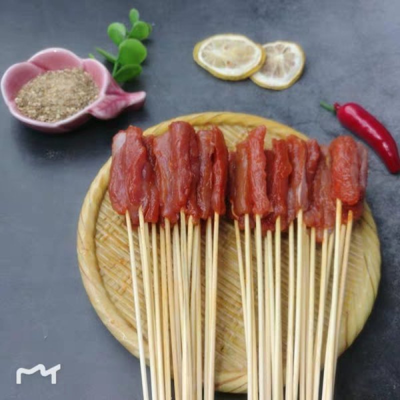 鸭肉小串铁板小串