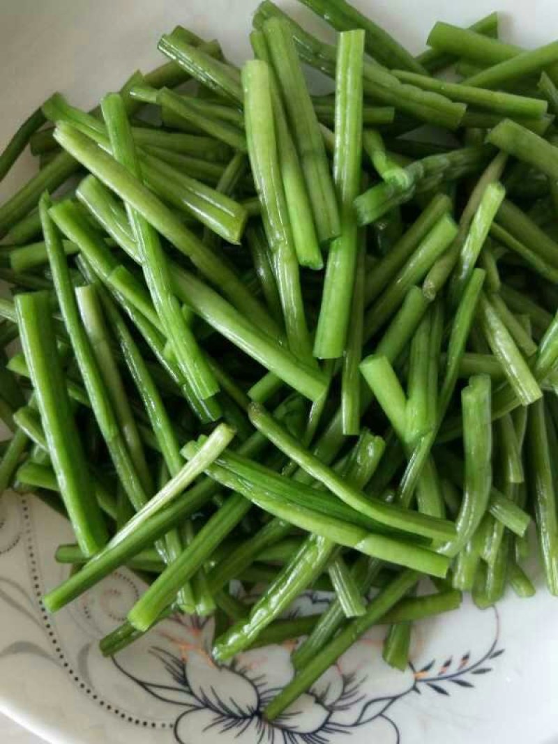 盐水平菇，地瓜茎，