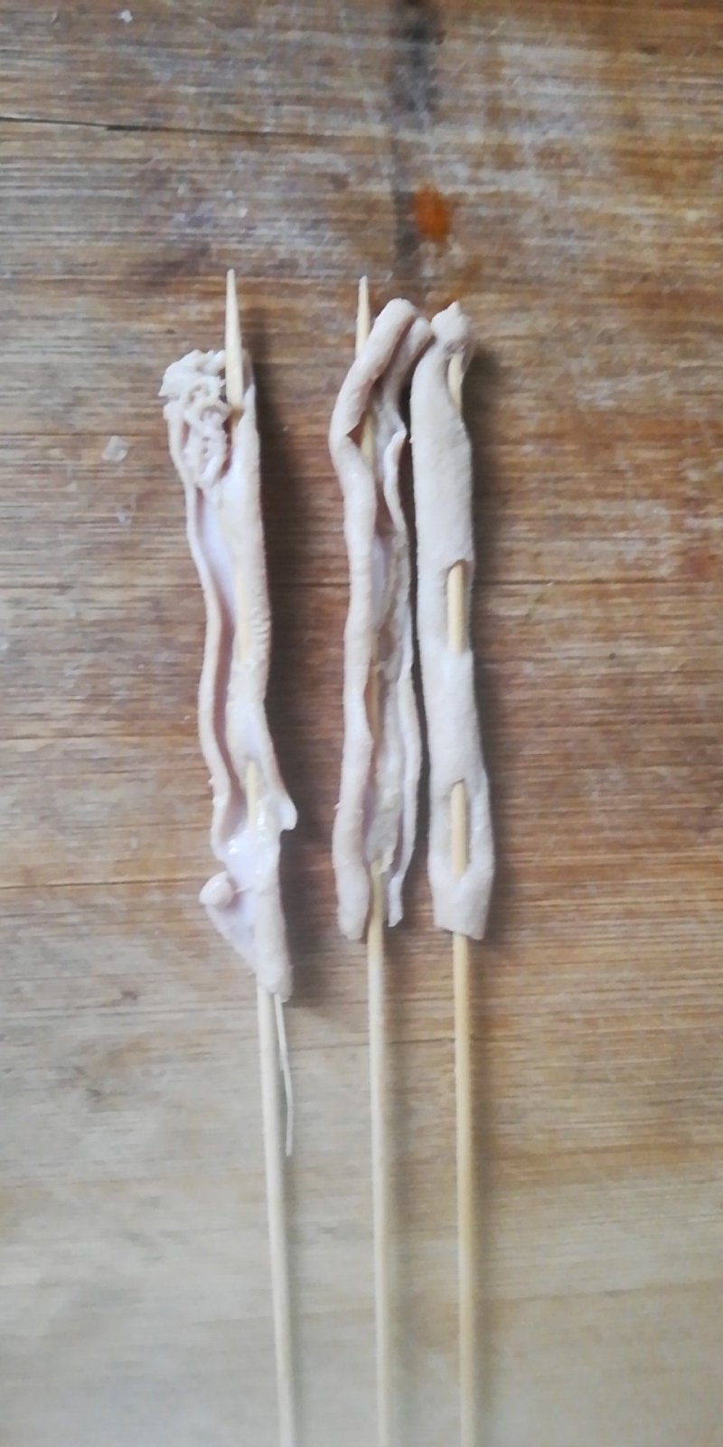 铁板鸭肠小串