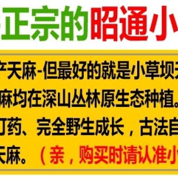 云南小草坝天麻，假一赔十。