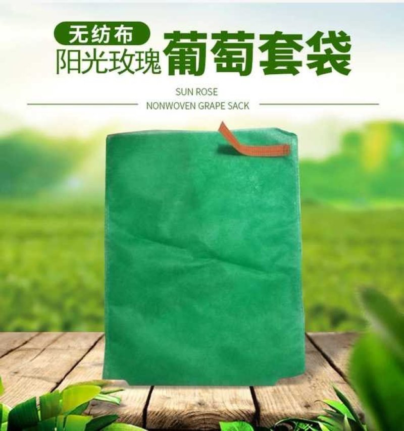 绿色阳光玫瑰专用套袋葡萄套袋特加厚葡萄套袋防鸟伞