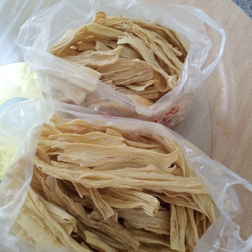 腐竹农家自制柴火纯手工腐竹