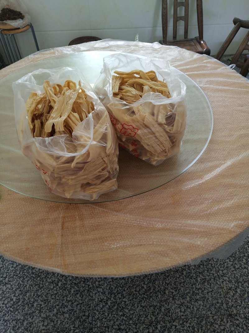 腐竹农家自制柴火纯手工腐竹