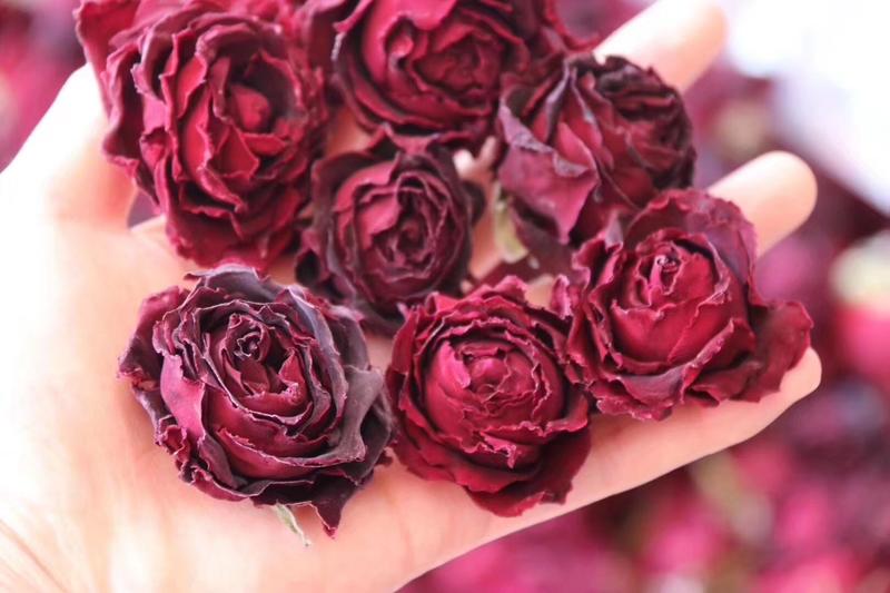 墨红玫瑰花新货100克包邮颜色好形状好各种花茶菊花品种齐