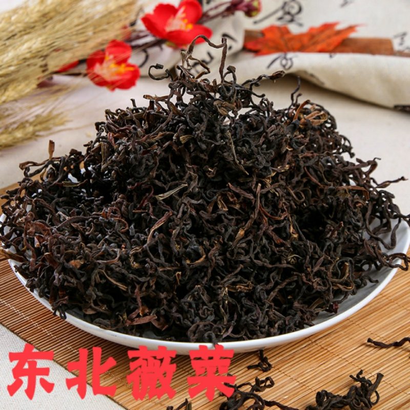 供应东北山野菜野生薇菜产地批发长白山干菜特产牛毛广