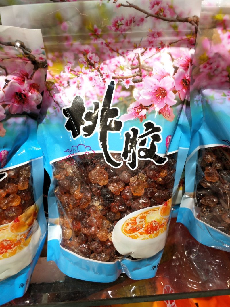 桃胶批发各种规格中药材冷药材