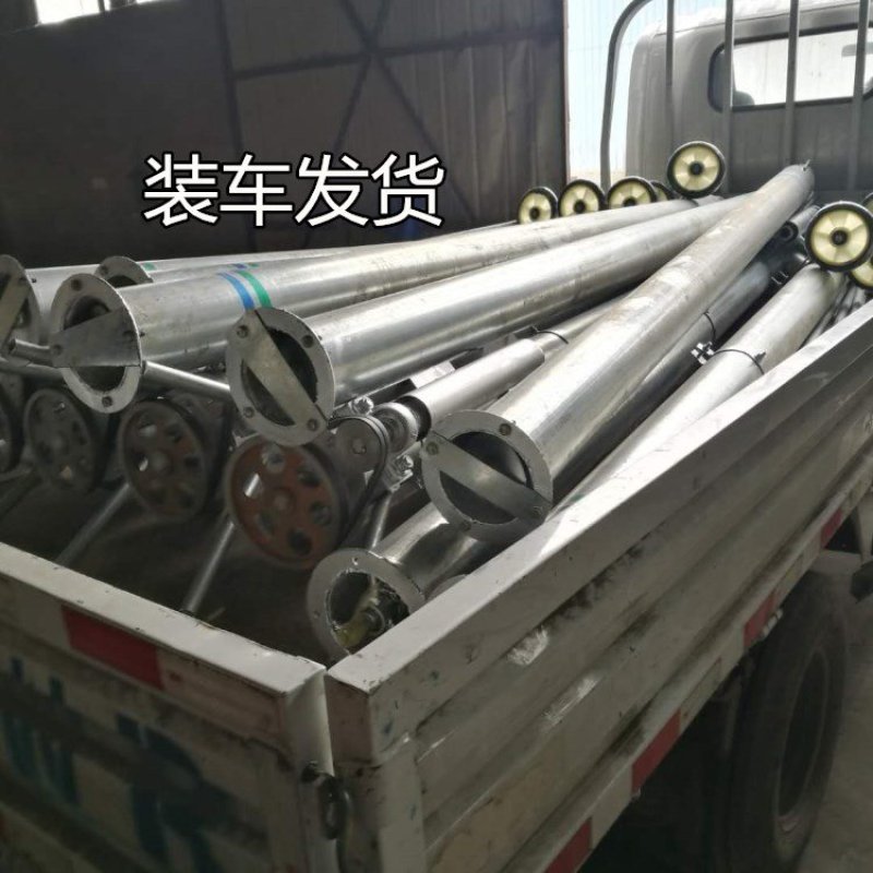 现货165管径3-8米抽粪机，优质热镀锌管绞龙螺旋吸粪机