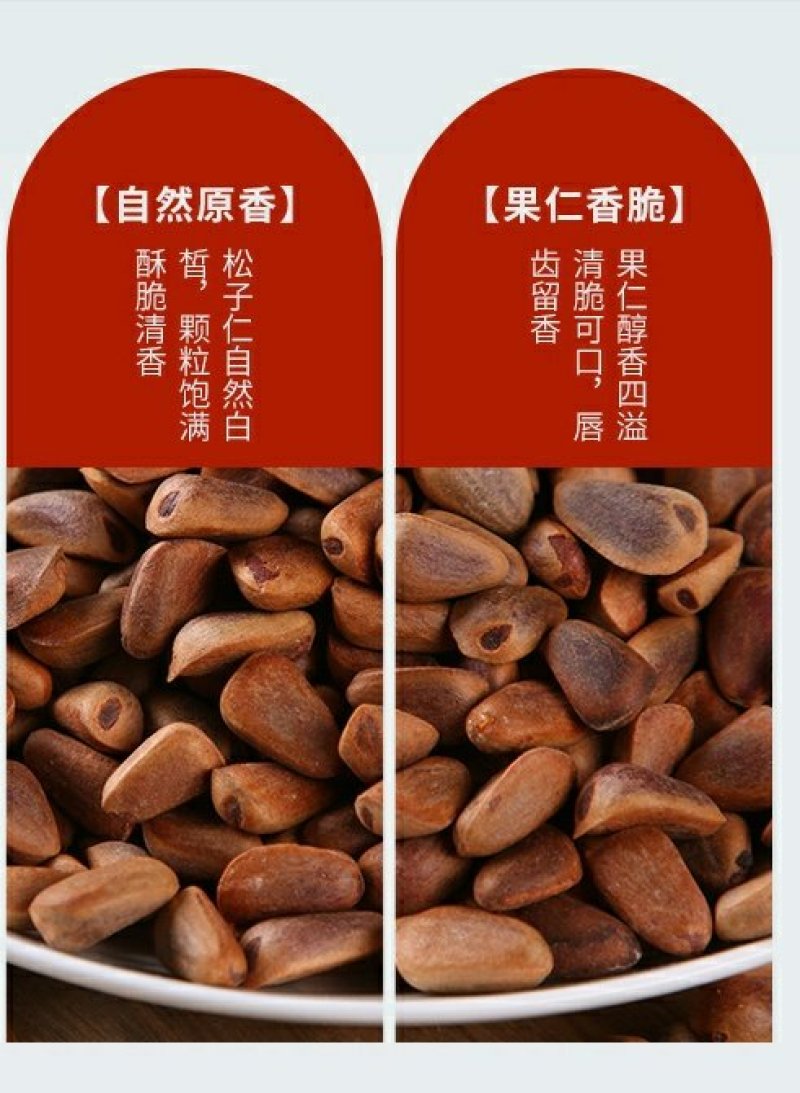 东北特产散货零食野生松子500克特价