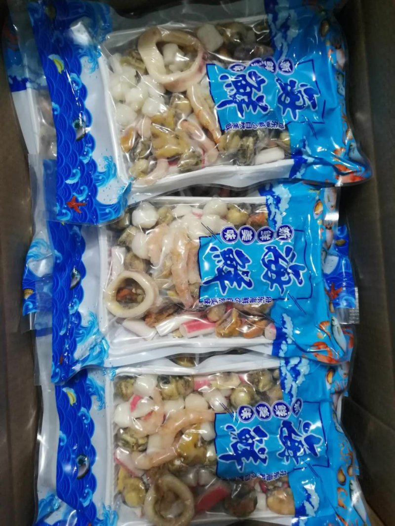 海鲜全家福海鲜组合海杂拌
