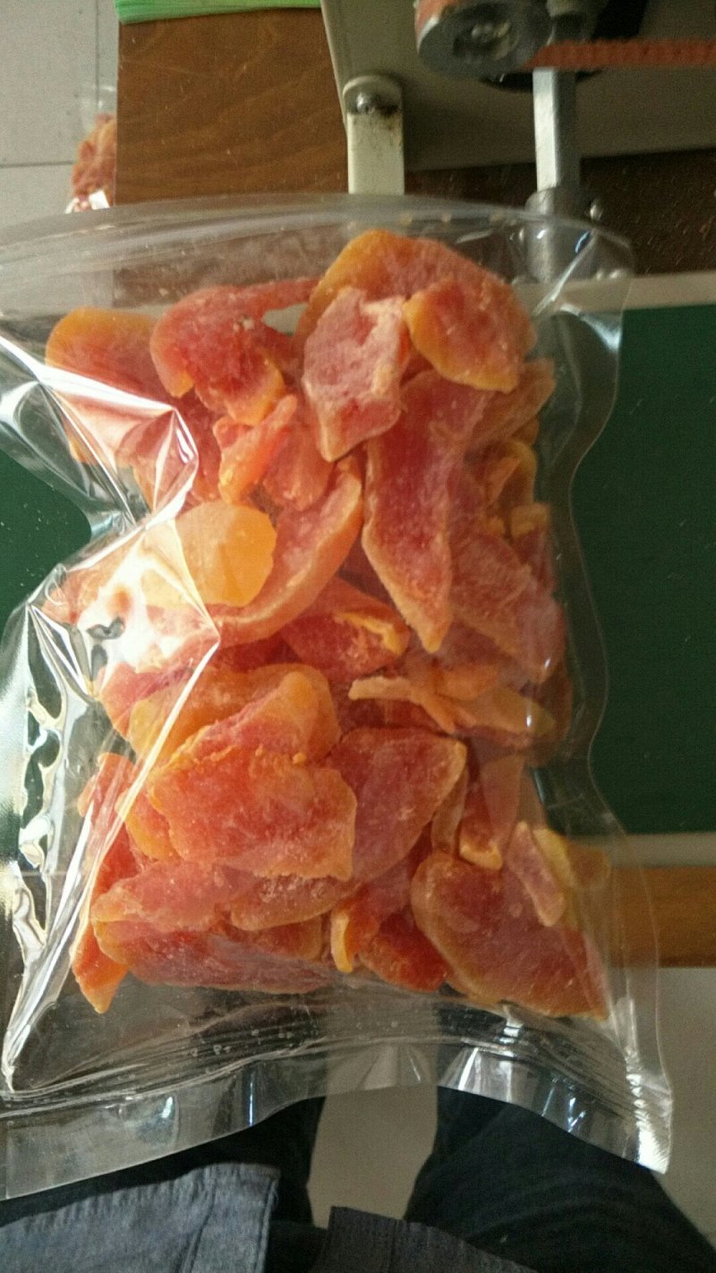 马来8号无色素红心中糖干木瓜