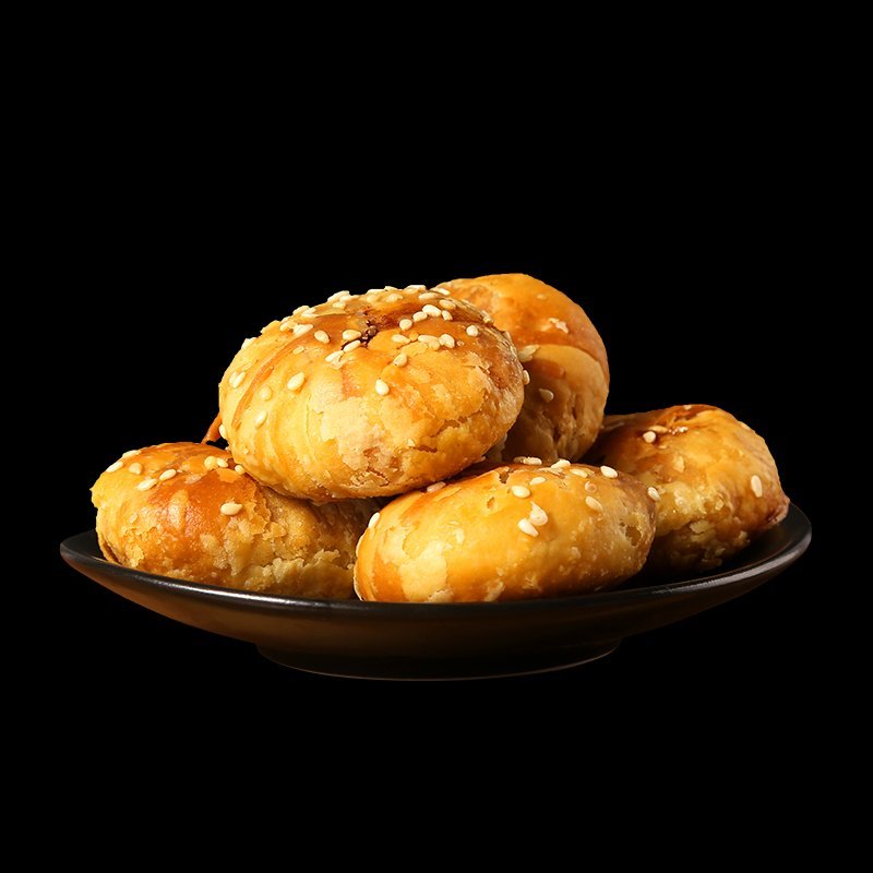 黄山烧饼安徽特产梅干菜猪肉馅美味酥脆