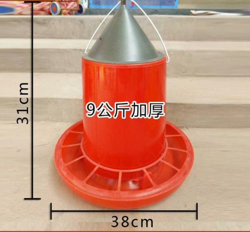 鸡用料桶养鸡水壶食槽饮水器鸡鸭鹅