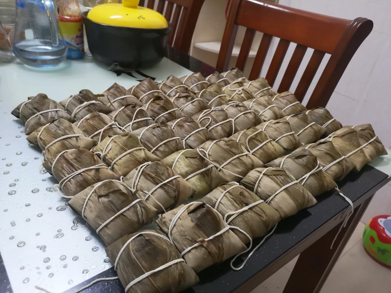 红豆水晶粽