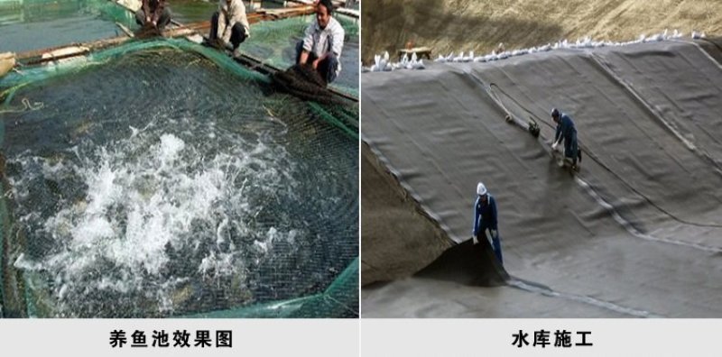 厂家供应鱼塘养殖,莲藕养殖污水池人工湖防渗膜