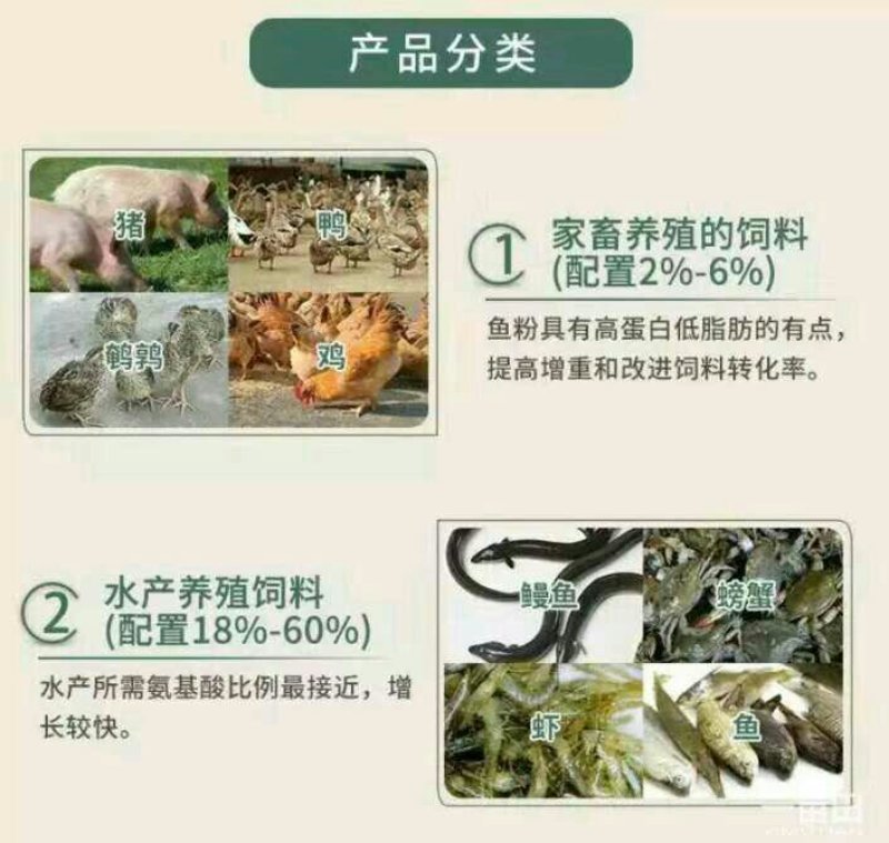 批发秘鲁蒸汽原装进口鱼粉68蛋白鸡鸭鹌鹑饲料包邮量大优惠
