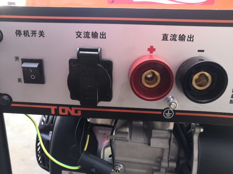 160A汽油交流发电电焊两用一体机
