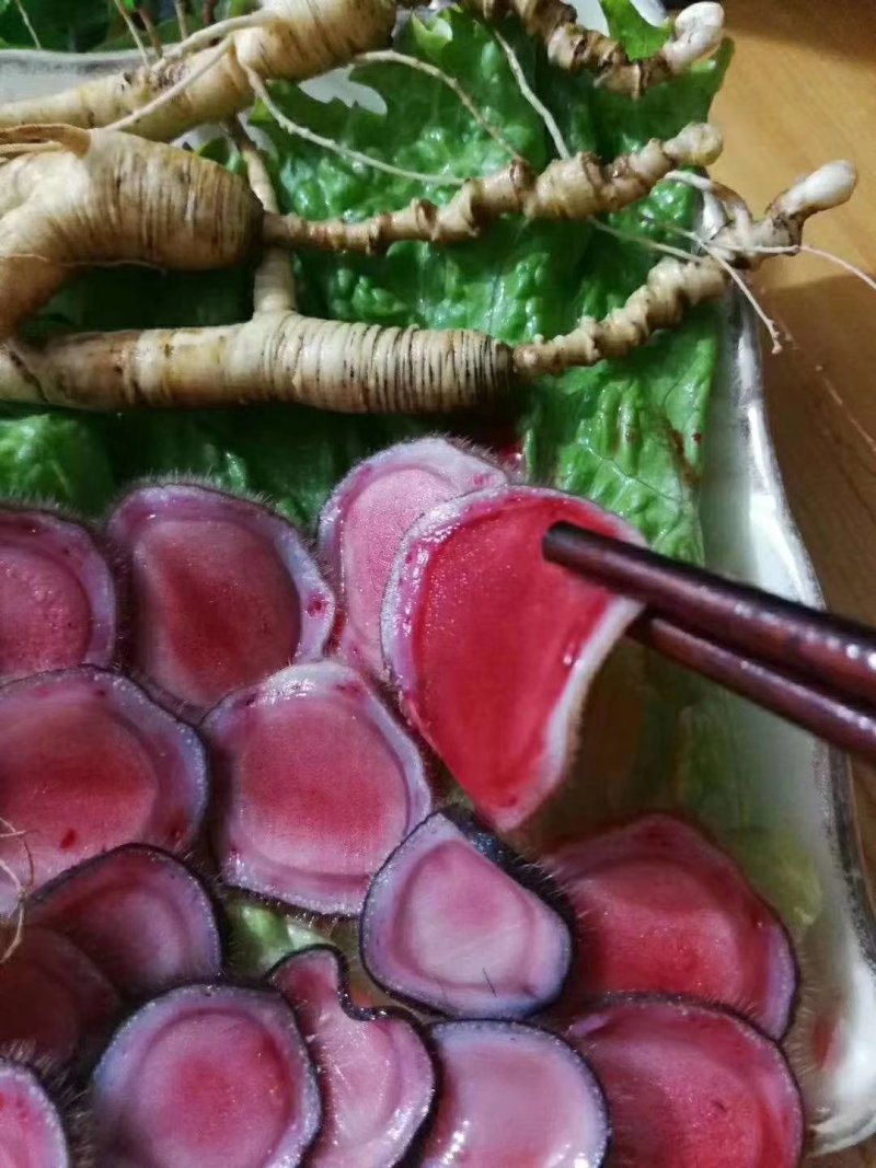 鲜鹿茸片