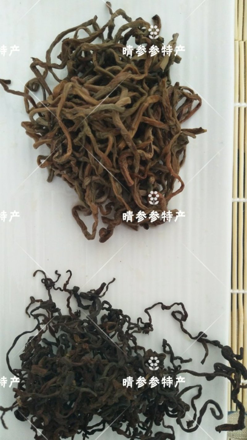 供应东北山野菜野生薇菜产地批发长白山干菜特产牛毛广