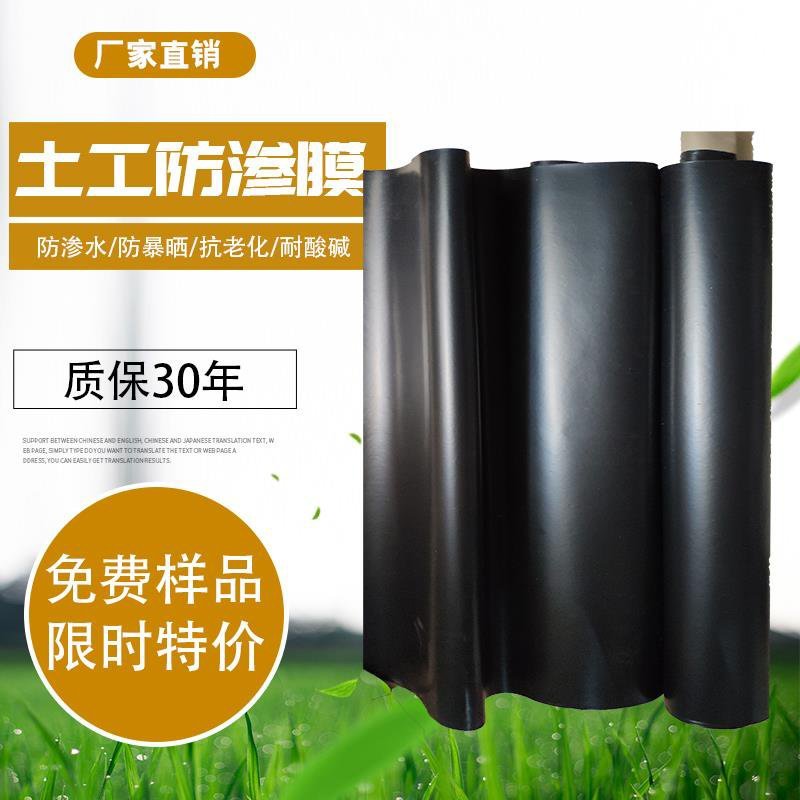 土工防渗膜鱼塘专用防渗膜批发