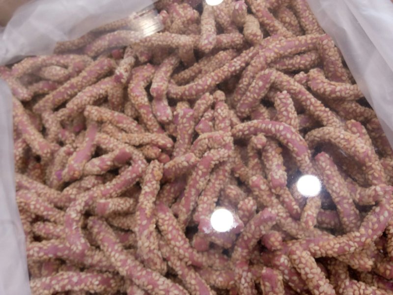 物流包邮优质美味紫薯芝麻条