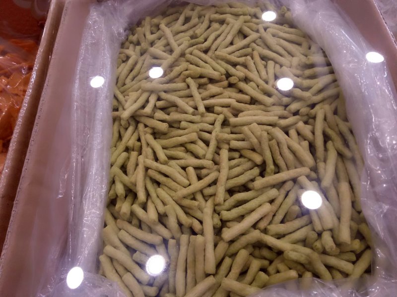 物流包邮优质酥脆豌豆碎长条饼干