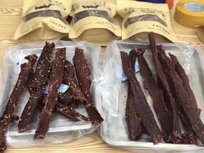 新疆伊犁手撕犁牦牛肉干（零售）