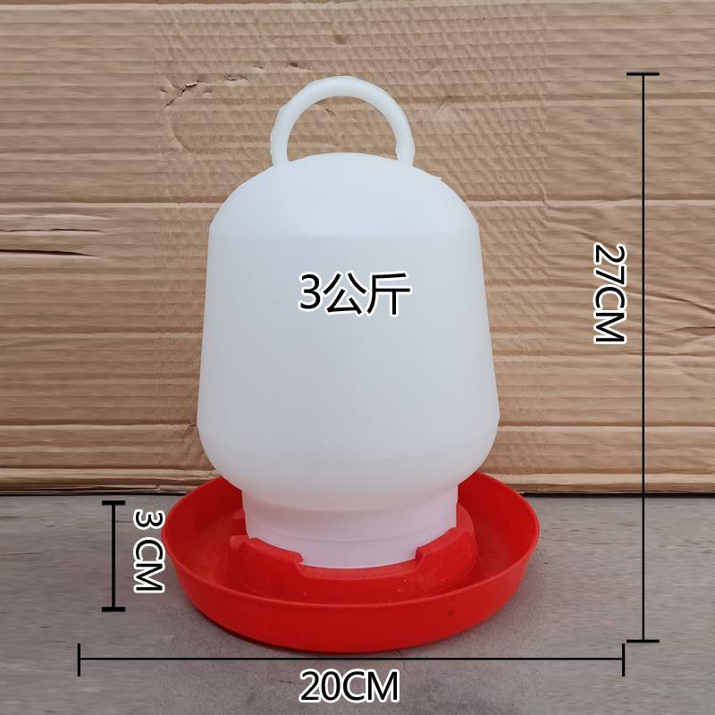 鸡用饮水器饲料桶自动饮水器