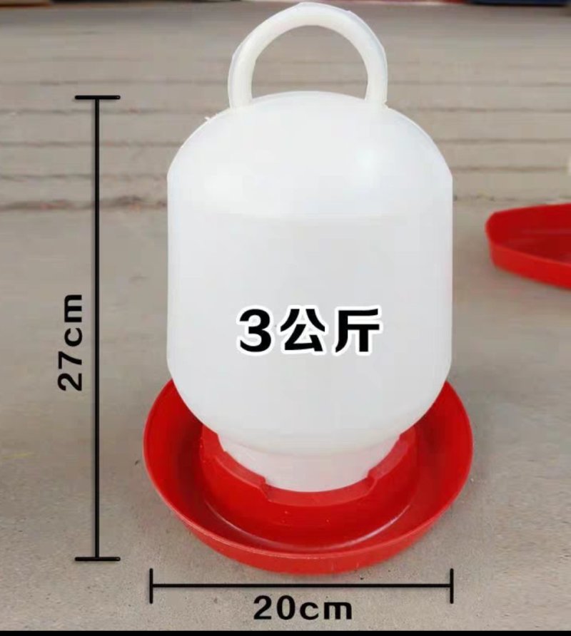 鸡用饮水器饲料桶自动饮水器