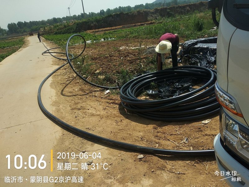 水管给水管，滴灌、喷灌主管毛管，农业灌溉输水黑塑料管