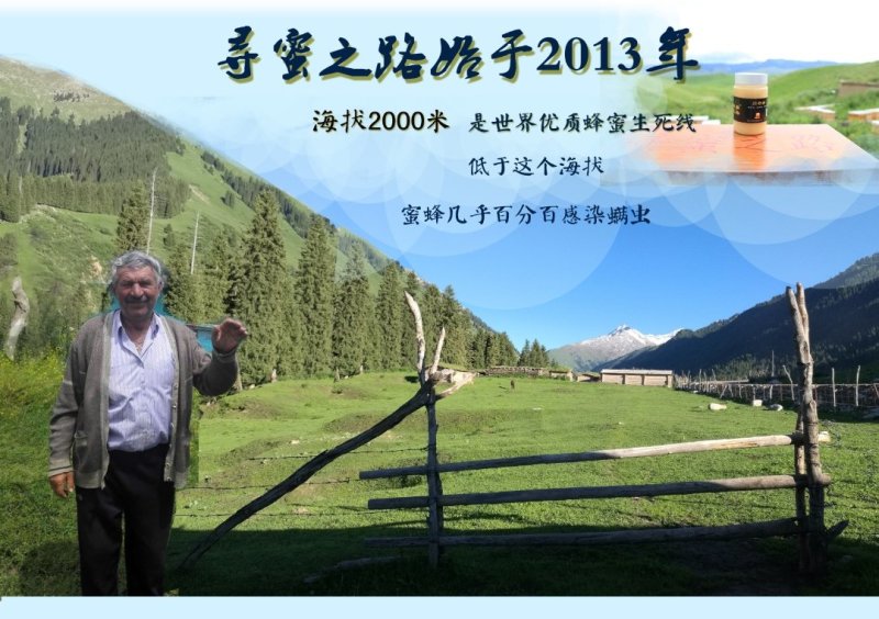 蜂蜜源于2013，六年沉淀，贝母蜜