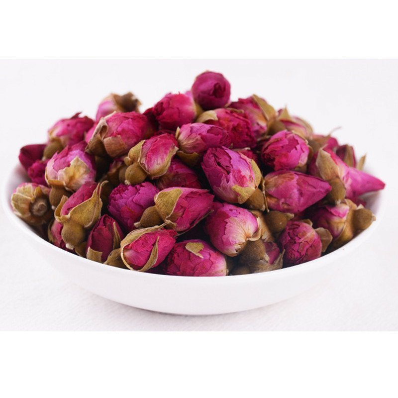 金边玫瑰花茶云南玫瑰花茶散装花果茶金边玫瑰