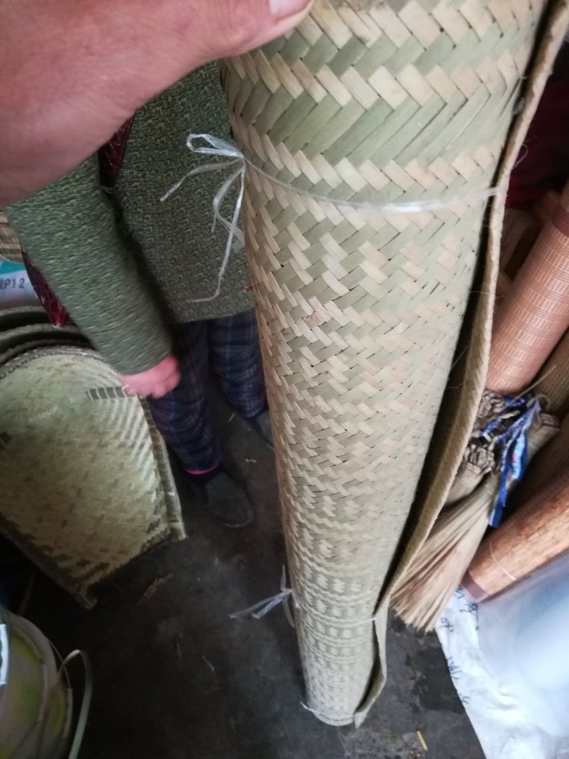 手工编织竹凉席