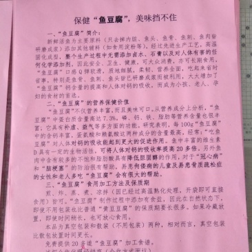 澧水魚糕(鱼豆腐)