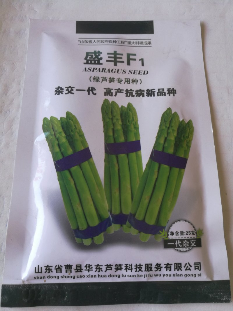 芦笋种子绿芦笋白芦笋蔬菜笋盛丰F1TC30F1