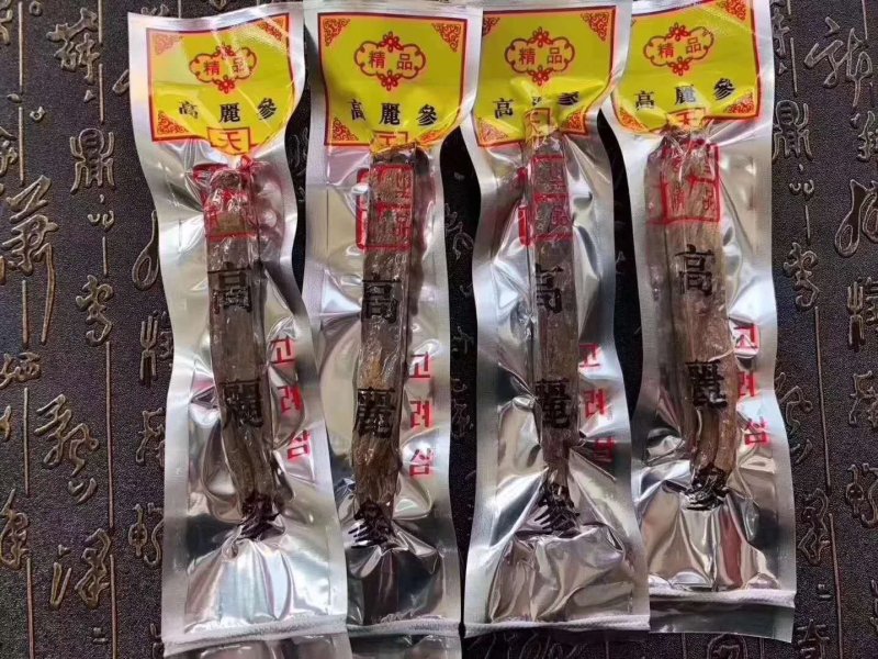 高丽参无糖一斤25-30棵六年根