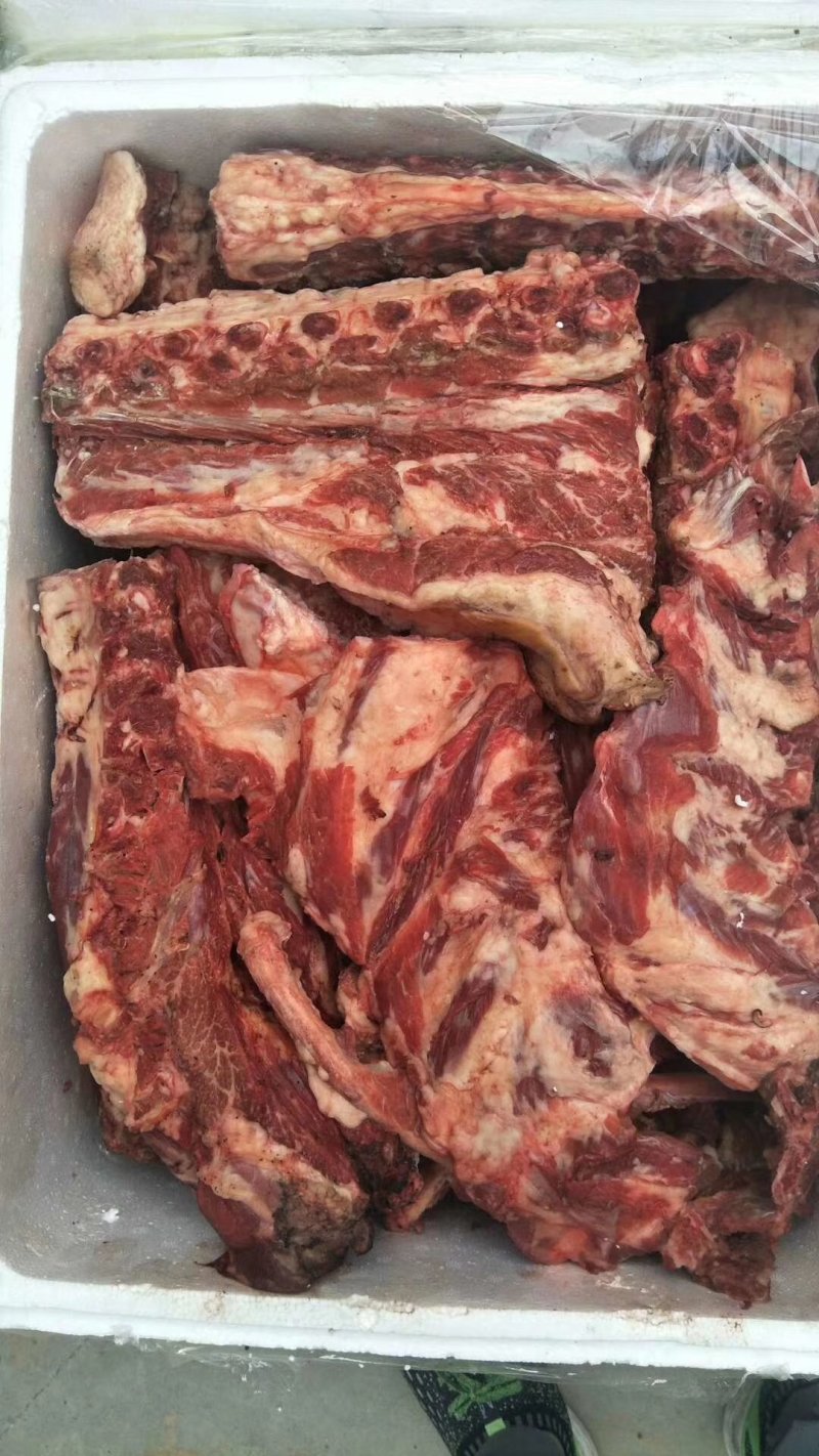 新鲜现杀多肉驴马蝎子脊骨脖骨